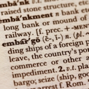 a close up of a book with some type of text