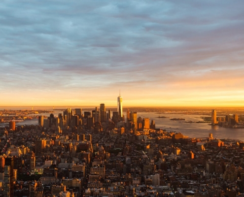 aerial photography of cityscape