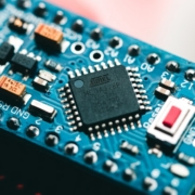 blue circuit board