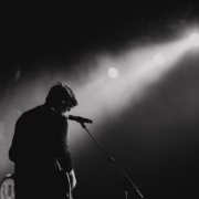 man playing guitar