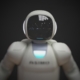 white robot wallpaper