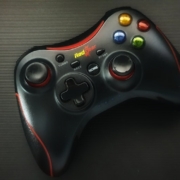 black game controller