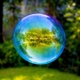 clear bubble in mid air during daytime