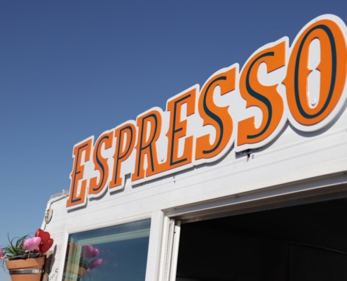 Espresso storefront
