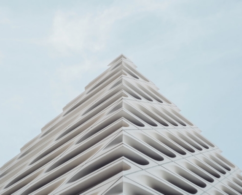 low angle photography of building