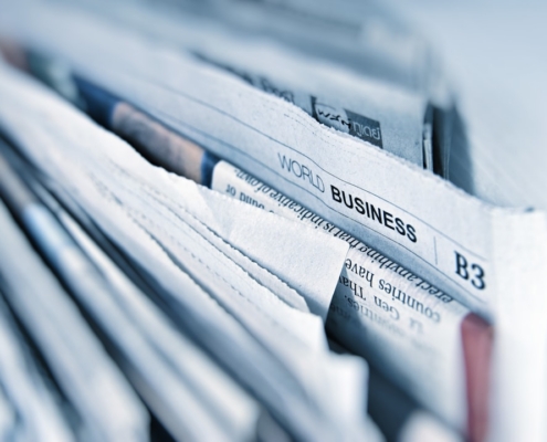 Business newspaper article
