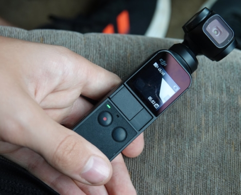black and gray digital device