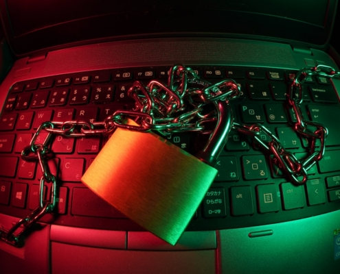 brown padlock on black computer keyboard