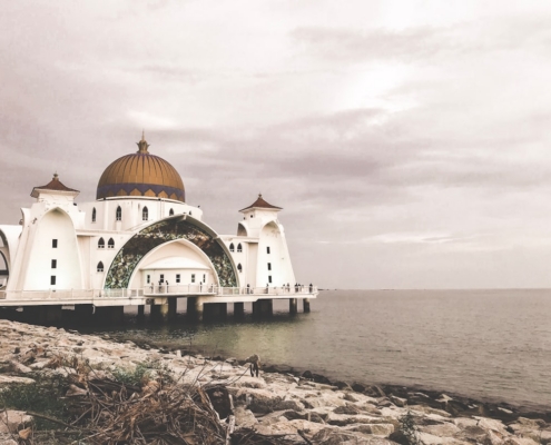 floating mosque of Malacca Straits