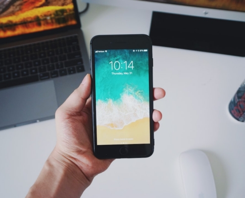 space gray iPhone 6