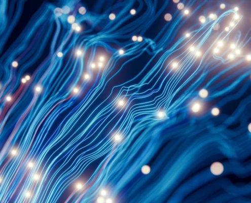 A close up of a computer circuit board