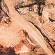 a large red rock formation
