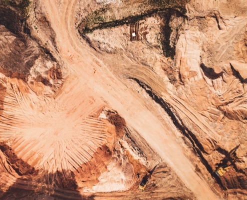 a large red rock formation