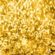 a yellow background with lots of small circles