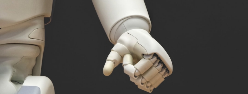 white robot